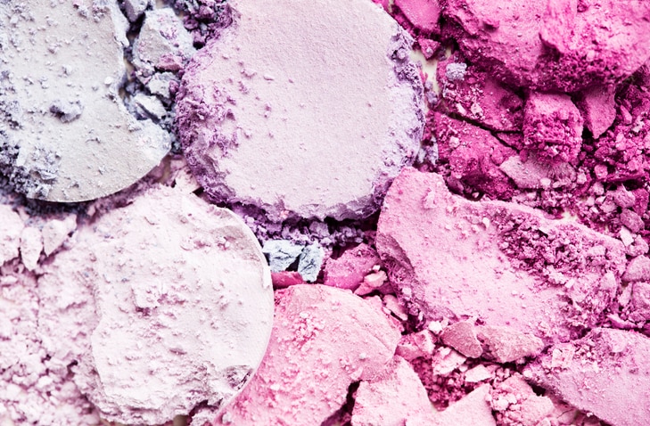 Crushed Makeup Background