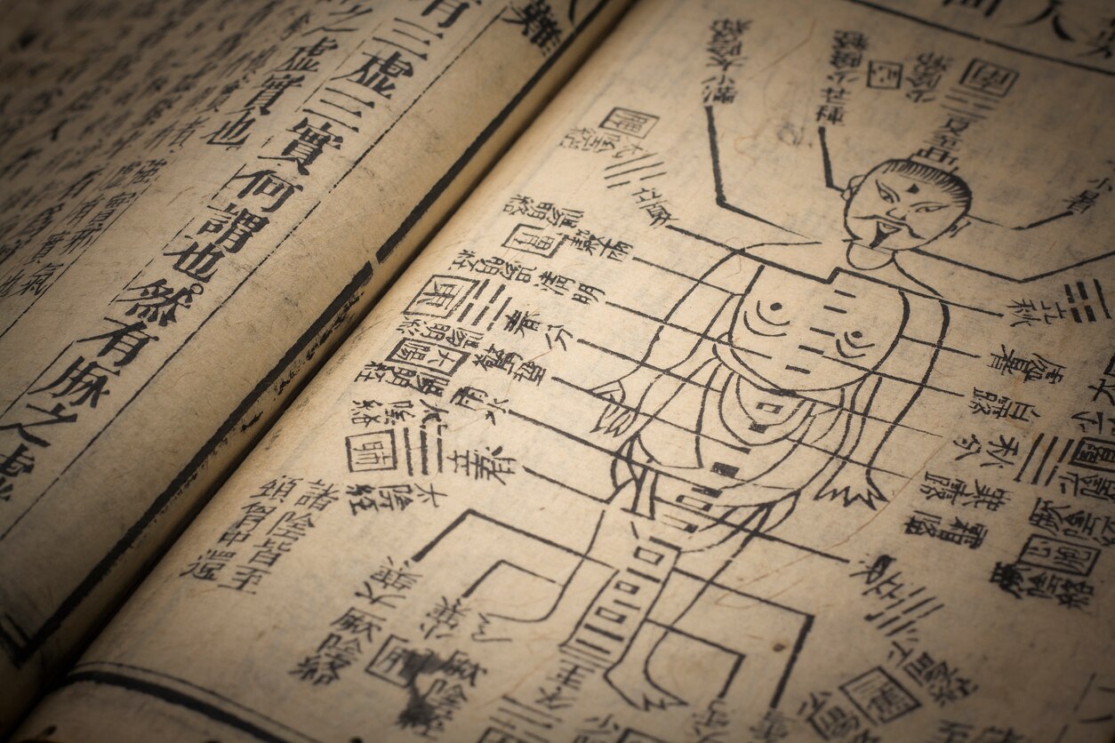 "this is very old Chinese traditional herbal medicine ancient book,from qing dynasty have more than 100 years.the book records the use of acupuncture,herbal medicine and book of changes with chinese script.It is preserved complete by my grandfather.Thank you download this image,plese click the lightbox to see more similar portfolio:"